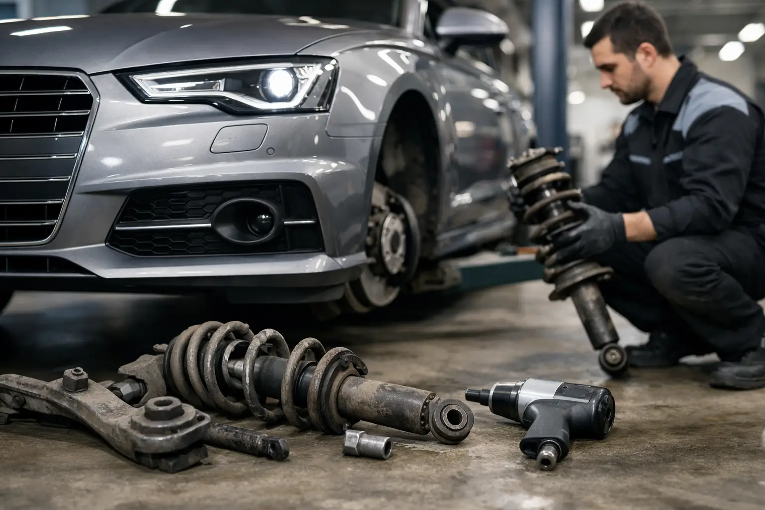 Audi Suspension Repair: Signs, Causes, Costs