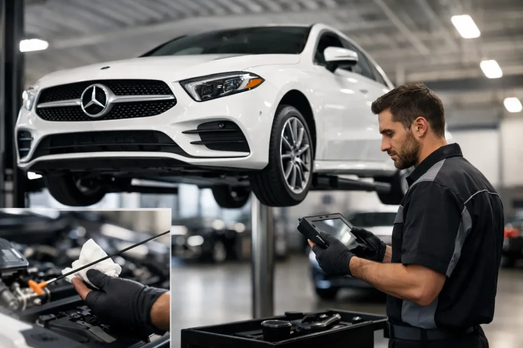 Mercedes A Service Explained Clearly