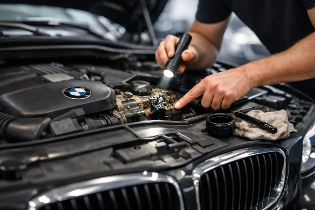 BMW Oil Leak Diagnosis: What to Check