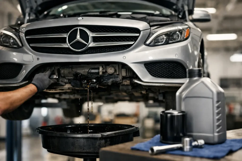 Mercedes Benz Oil Leak Repair Guide