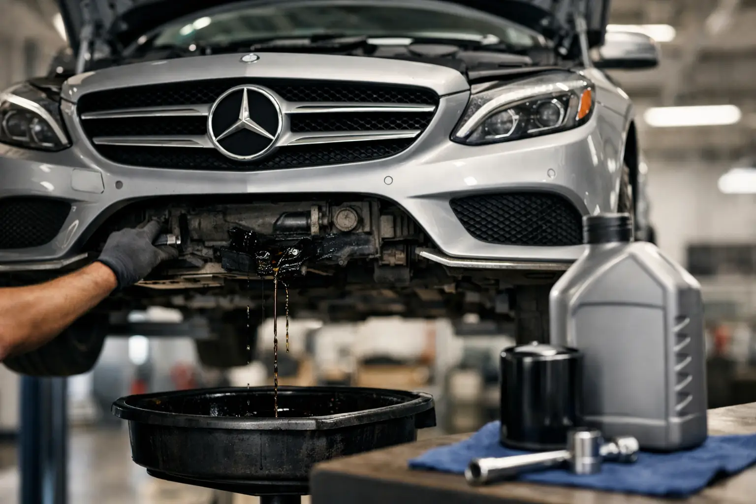 Mercedes Benz Oil Leak Repair Guide
