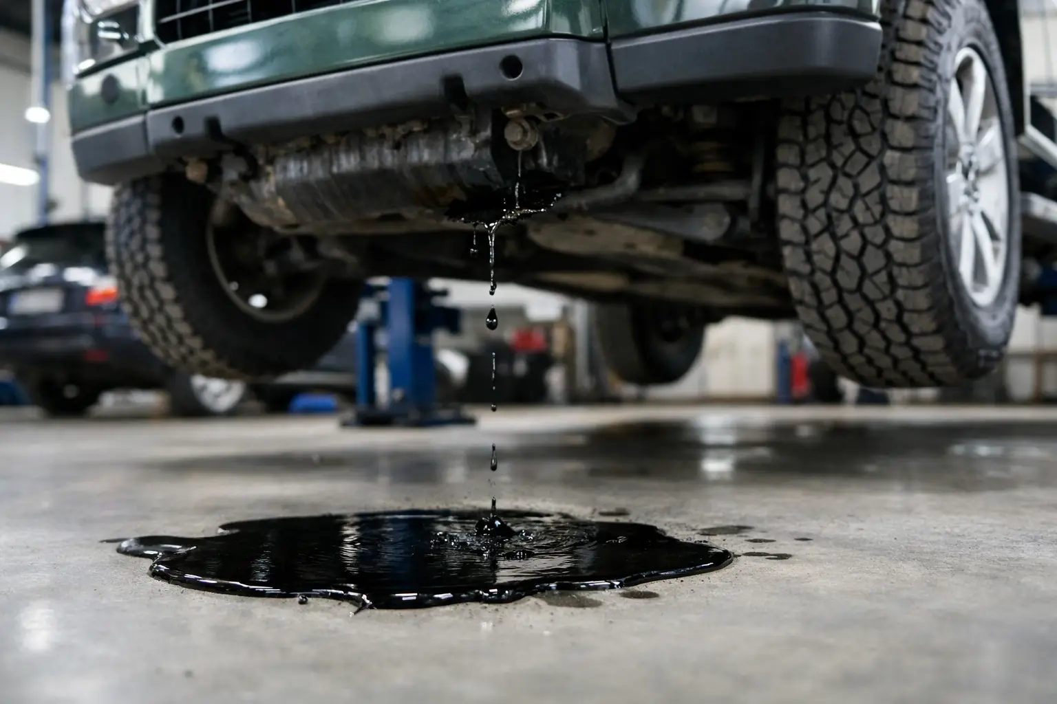 A Land Rover Oil Leak Example and What It Means