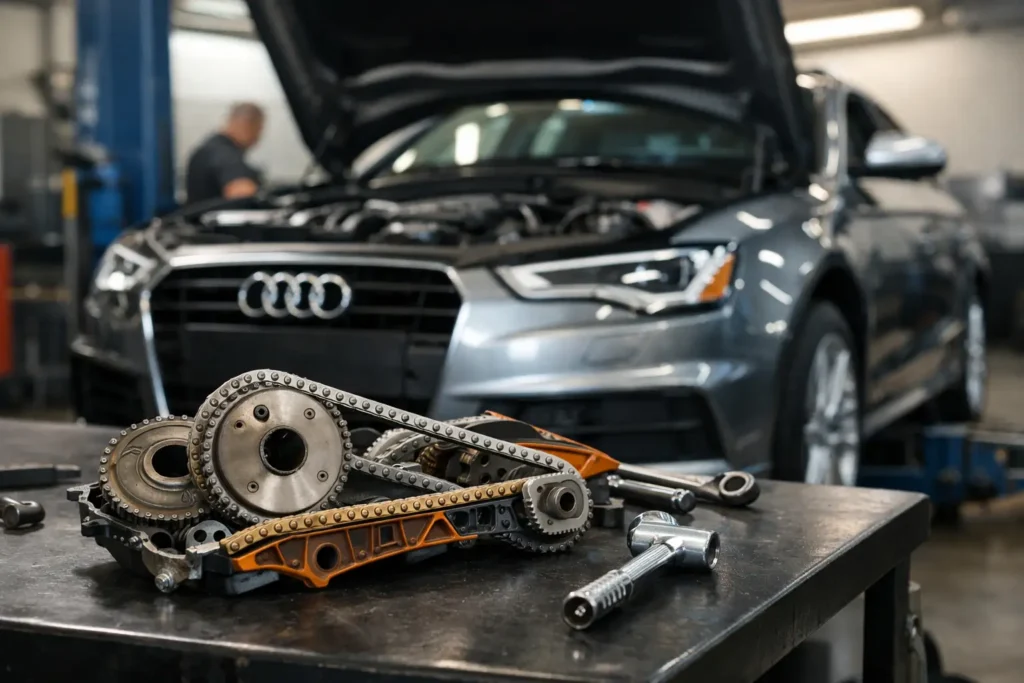 Audi Timing Chain Repair: Signs and Cost