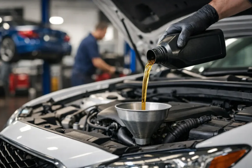 Foreign Car Oil Service Done Right