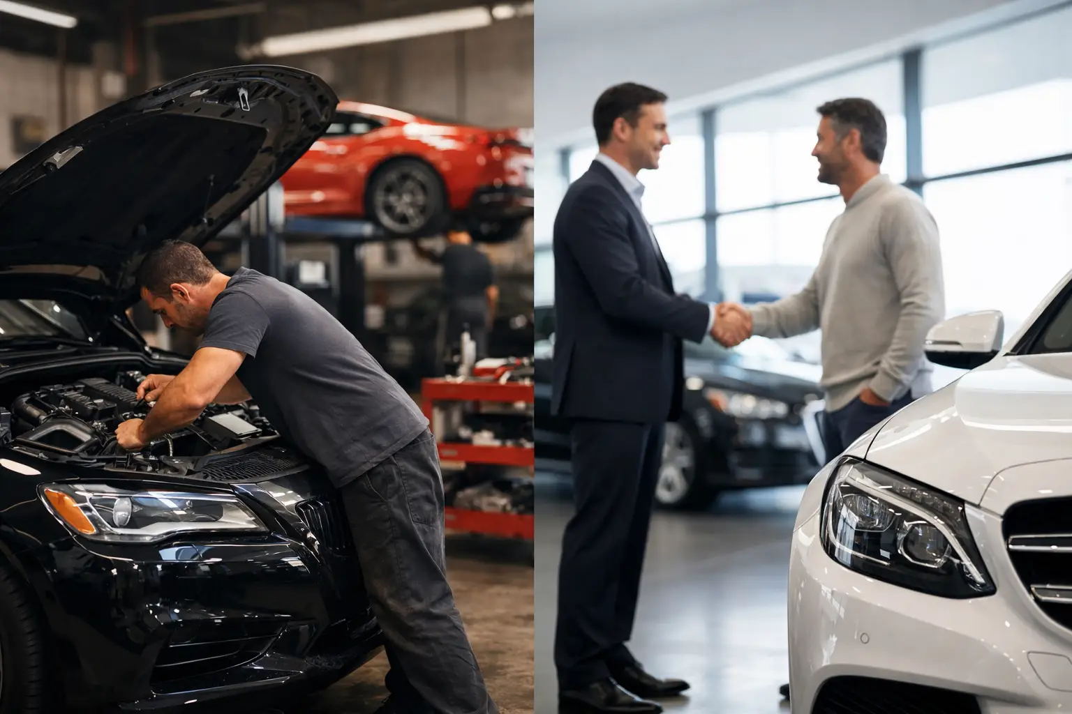 Independent Shop vs Dealership for Luxury Cars