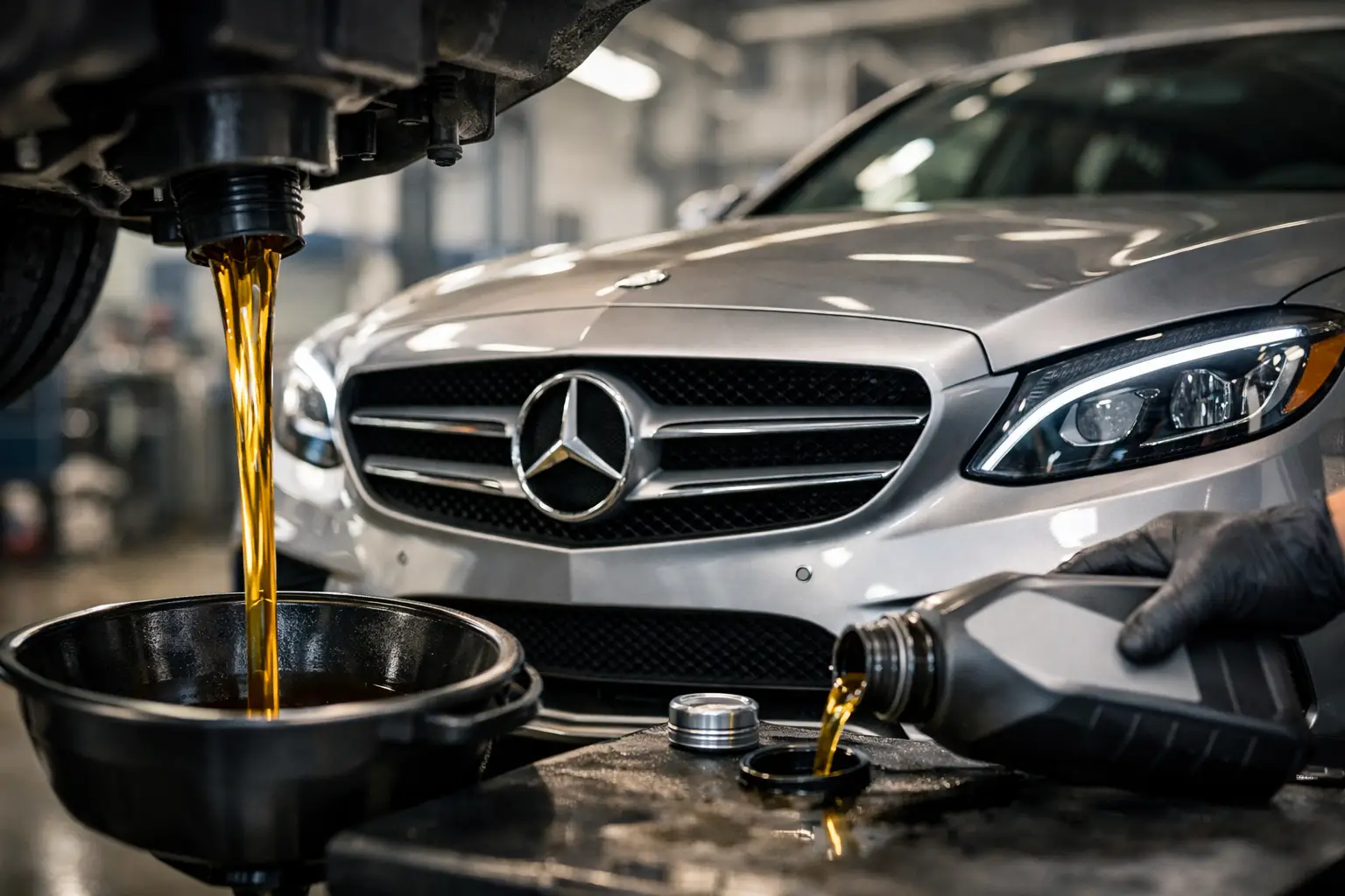 Mercedes Benz Oil Change for Lasting Performance
