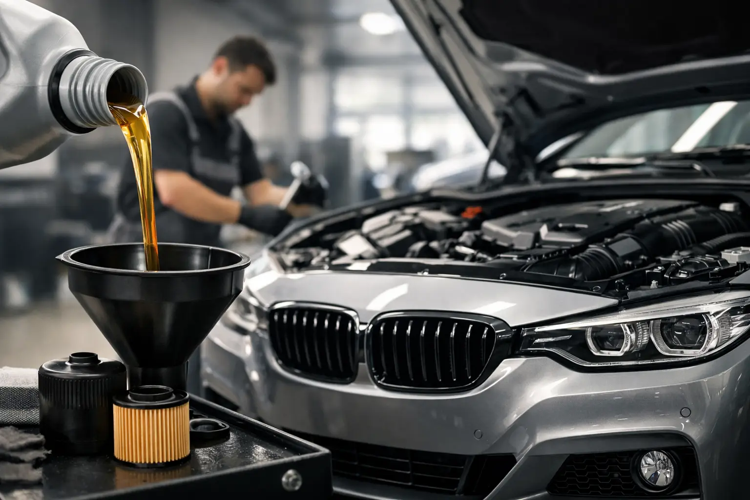 What a BMW Synthetic Oil Change Really Needs